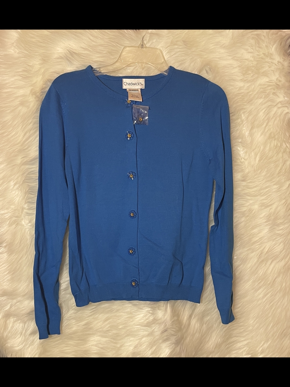 Blue Cardigan